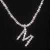 Diamond Letter Necklace