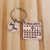 Personalized Calendar Keychain